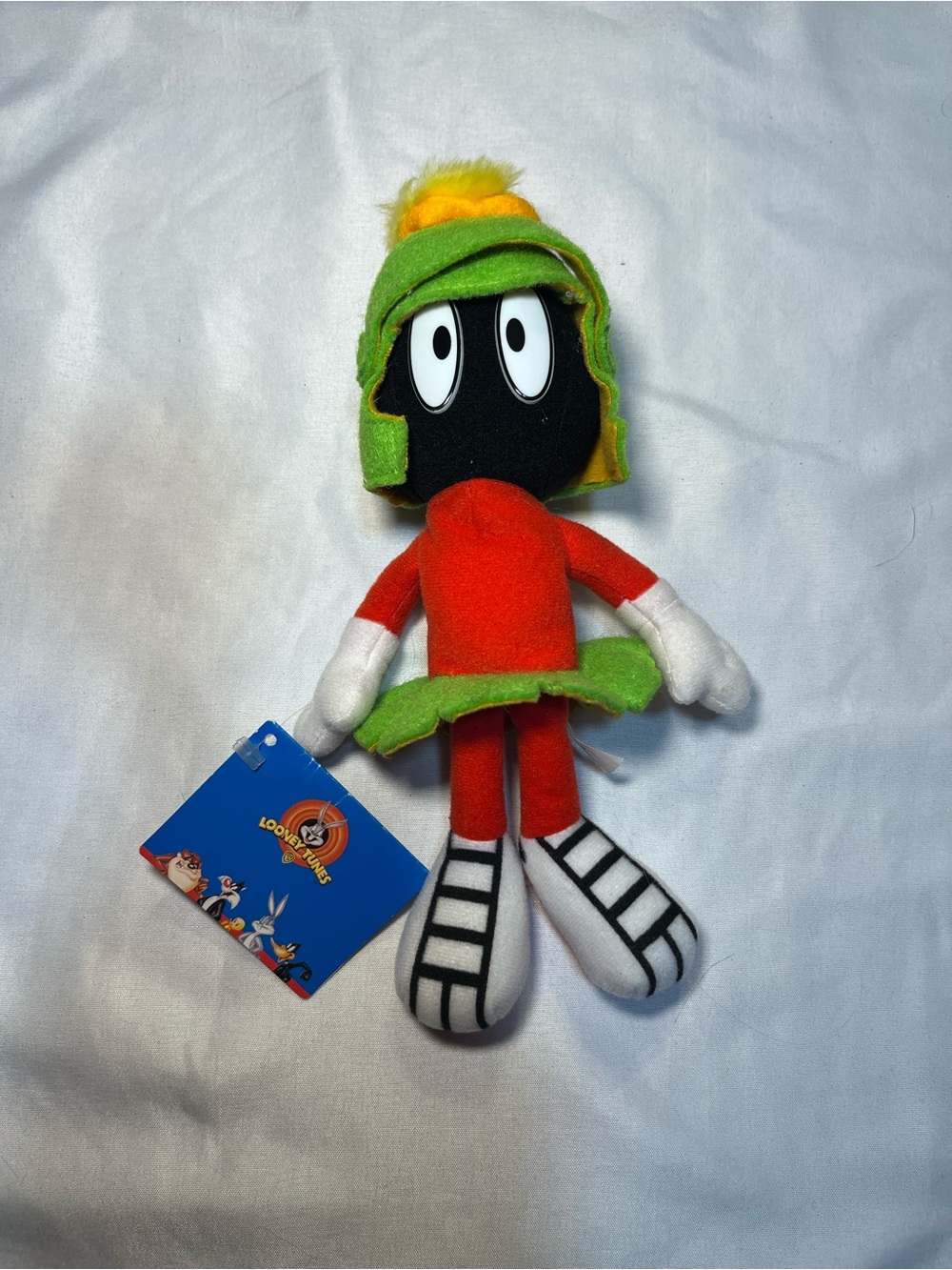 Vintage 1998 Marvin the Martian 9” Plush Play By Play Looney Tunes NWT
